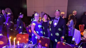 The Awards Dinner, Eileen, Karen & David